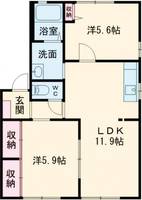 ソレーユ森町 A棟の間取り