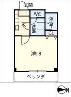 ヴェルファーレ六条の間取り