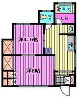 埼玉県さいたま市南区文蔵3(アパート)の賃貸物件の間取り