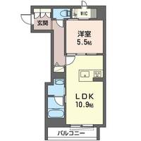 積水ハウスシャーメゾン Casa Alflat 205号室の間取り