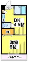 東京都世田谷区給田3(マンション)の賃貸物件の間取り