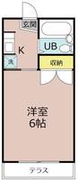 神奈川県厚木市妻田東2(アパート)の賃貸物件の間取り