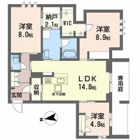 物件の間取り画像