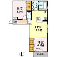 物件の間取り画像