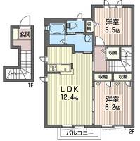物件の間取り画像