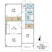 物件の間取り画像