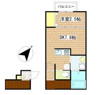 グランドール川内Iの間取り