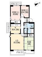UR助松の間取り