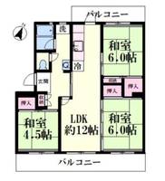 物件の間取り画像