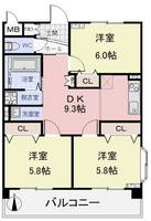 物件の間取り画像