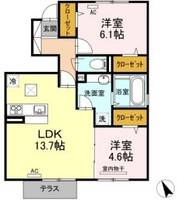 物件の間取り画像