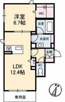 LaVita(ラ・ヴィータ)の間取り