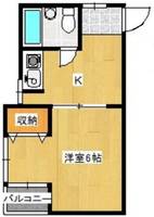 エムズ富雄の間取り