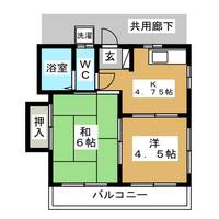 グリーンサンハイツの間取り