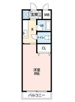 カステーロ・ヴェルデの間取り