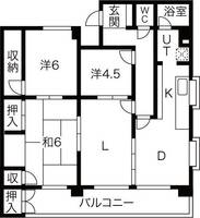 物件の間取り画像