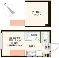 物件の間取り画像