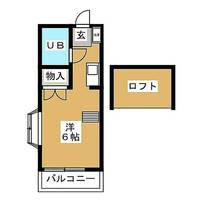 神奈川県横浜市戸塚区矢部町(アパート)の賃貸物件の間取り