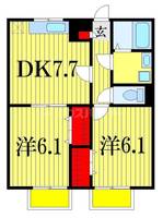 アムール HAPPINESSの間取り