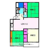 大阪府堺市中区深阪3(マンション)の賃貸物件の間取り