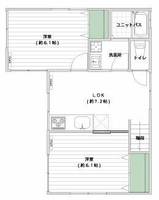 東京都板橋区中台1(アパート)の賃貸物件の間取り