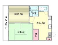 シック白木原の間取り