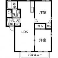 物件の間取り画像