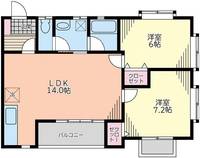 物件の間取り画像
