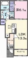物件の間取り画像