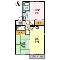 アットイーズIの間取り