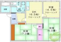 フレグランス鈎取Bの間取り