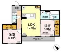 物件の間取り画像