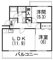 物件の間取り画像