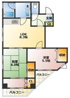 物件の間取り画像