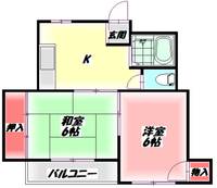 八雲東グリーンハイツの間取り