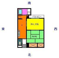 新宿マンションの間取り