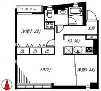 物件の間取り画像