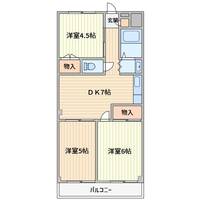 東京都練馬区大泉学園町8(マンション)の賃貸物件の間取り