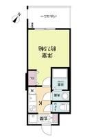 大阪府大阪市福島区玉川3(マンション)の賃貸物件の間取り