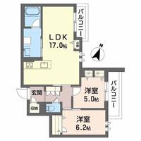 物件の間取り画像