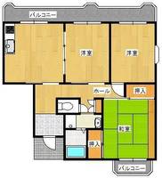 ドエル川村の間取り