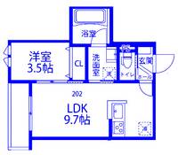 物件の間取り画像