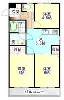 物件の間取り画像