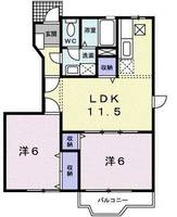 物件の間取り画像