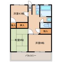 パナハイツ三浦の間取り