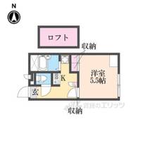 レオパレス水堂の間取り