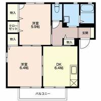 物件の間取り画像