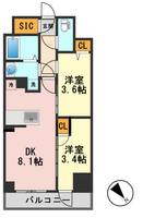 物件の間取り画像