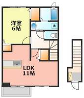 愛知県清須市阿原宮前(アパート)の賃貸物件の間取り