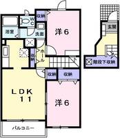 物件の間取り画像